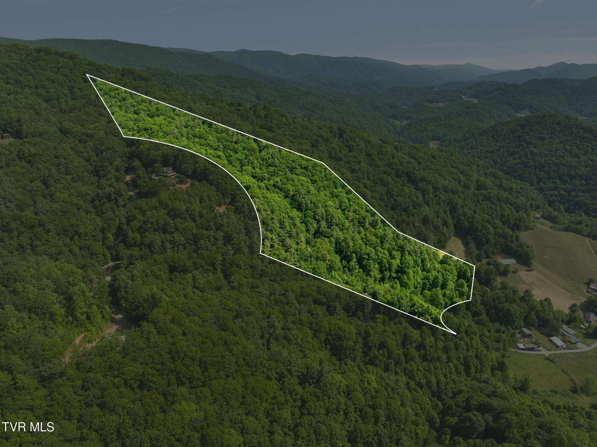 Image 2: Aerial plat(lines estmated)