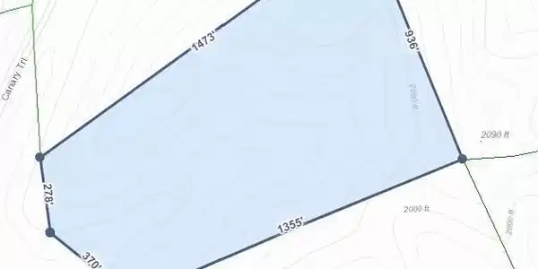 Image 4: Canary Trail Topo