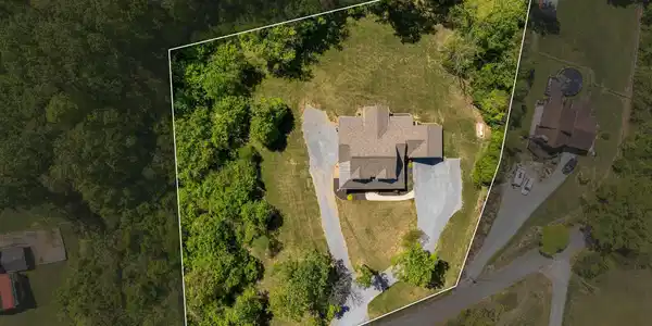 Image 3: Aerial plat with 2.25 acres