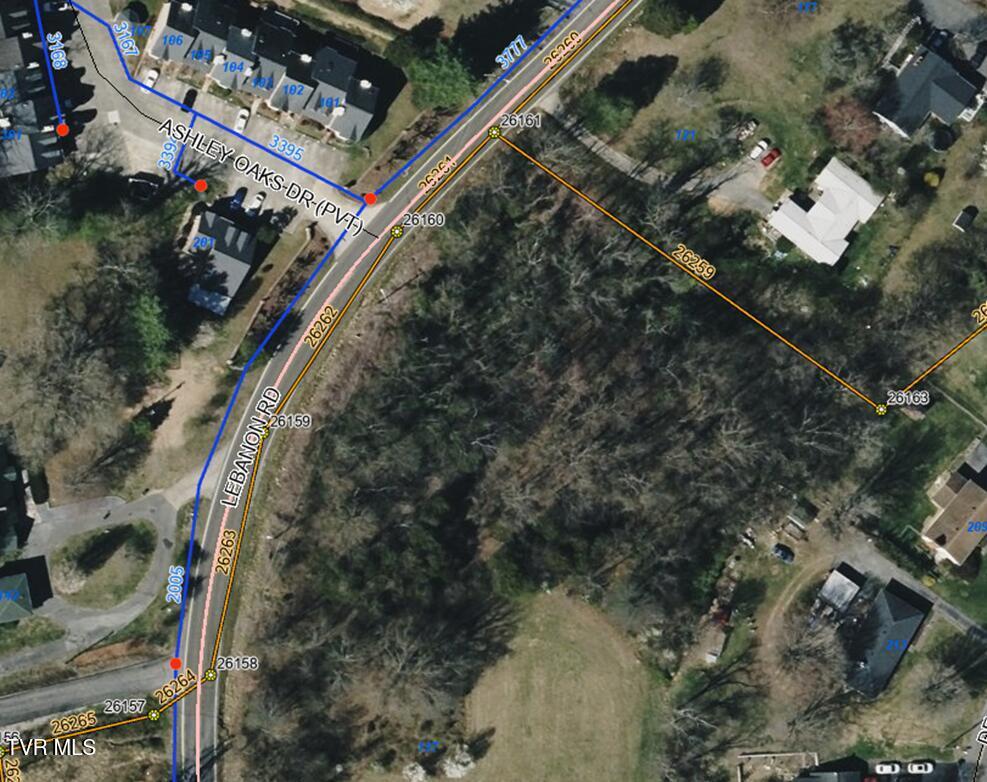 Image 2: Lebanon Rd. Utility Locations
