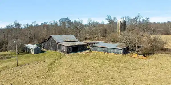 Image 2: Barns on property