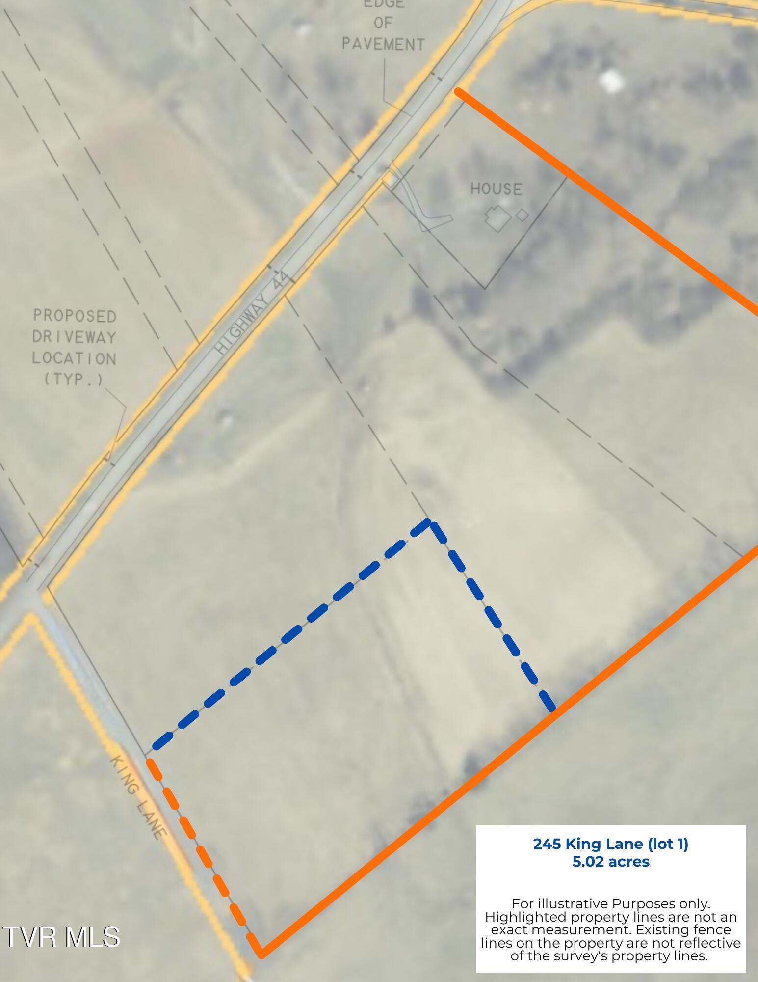 Image 4: 245 King Ln - Plat