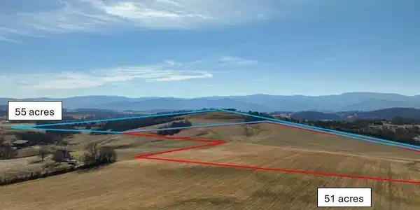 Image 3: 51 and 55 acres, 1
