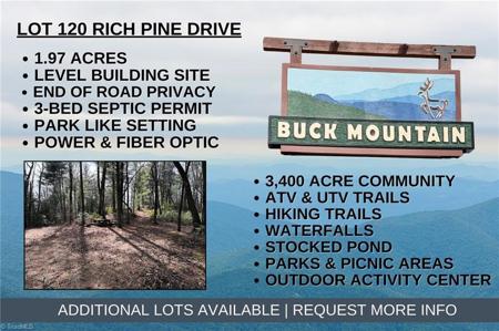 Lot 120 Rich Pine Drive