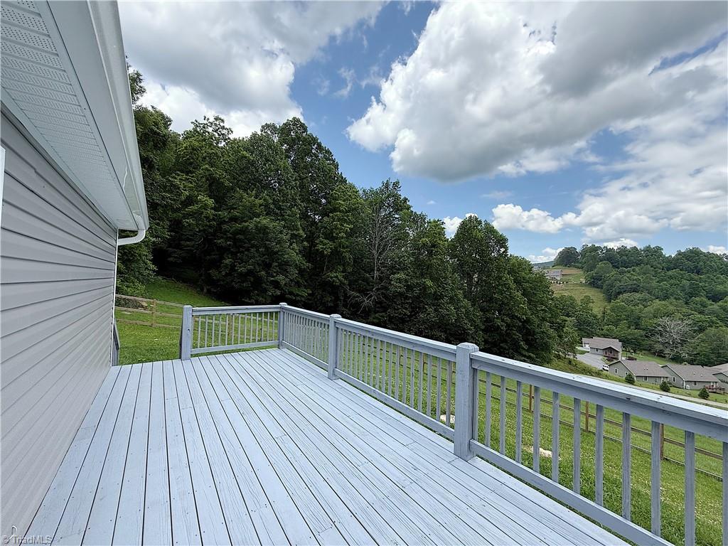 Image 4: Freshly painted deck