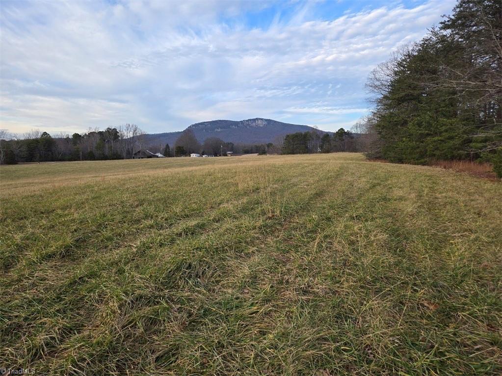 Image 2: View from front fields of Sauratown Mountains