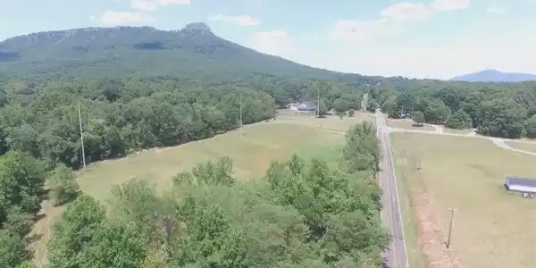 Image 4: Aerial view of Pilot Mountain