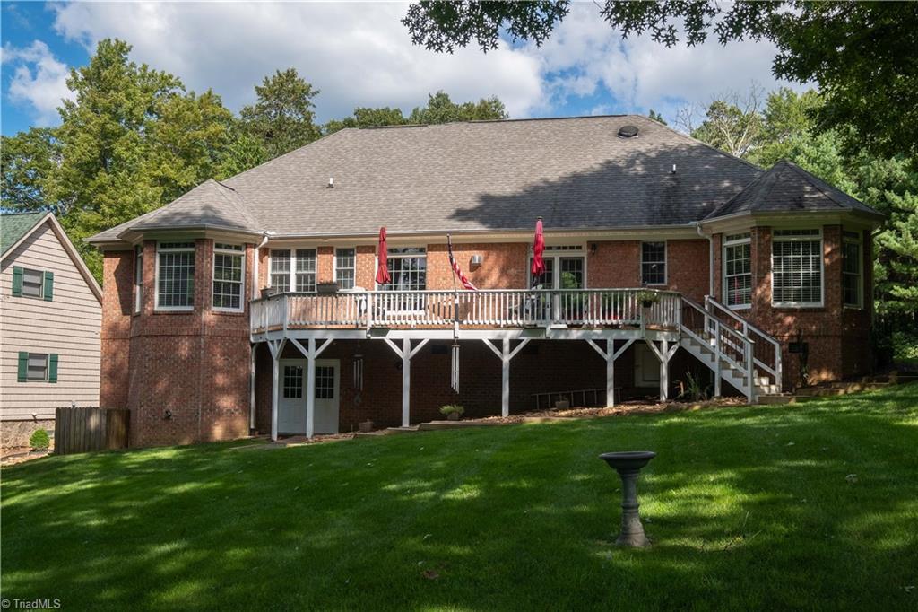 Image 4: Rear view of home from golf course