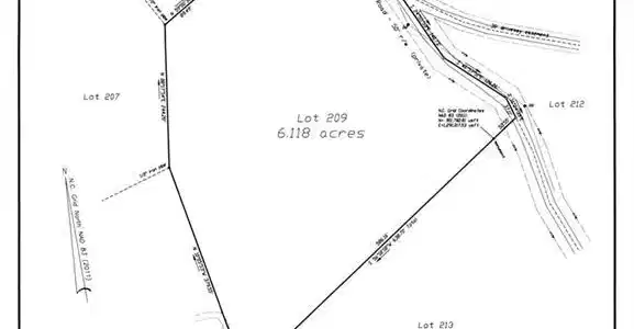 Image 4: 2022 Survey - Lot 209 Casey Mtn Rd