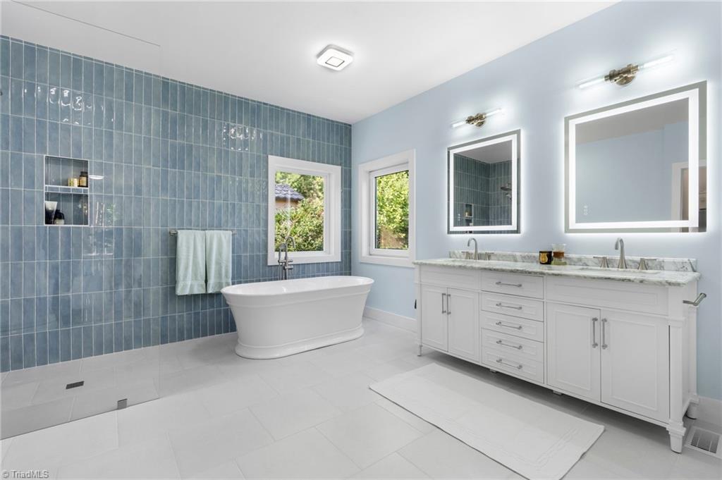 Image 1: Luxury Primary bath