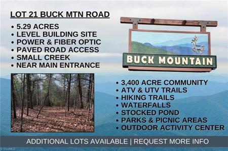 Lot 21 Buck Mountain Road