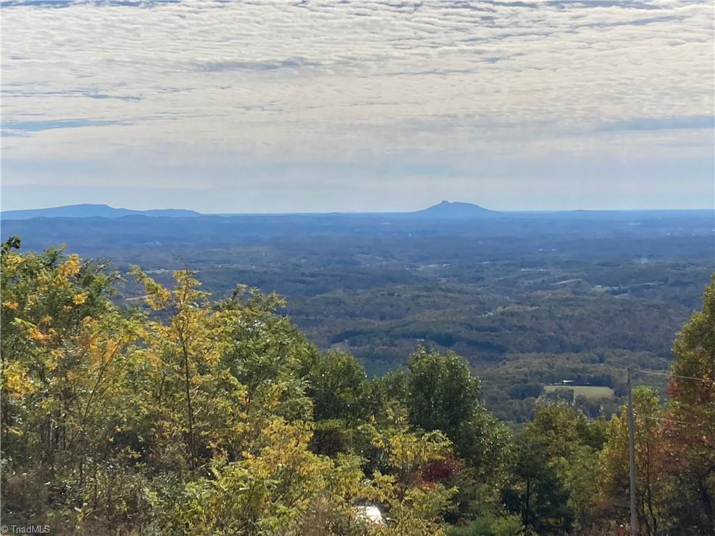 Image 2: Looking down on Pilot Mountain