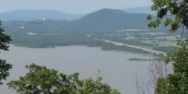 Image 2: Lake Sardis view by dam