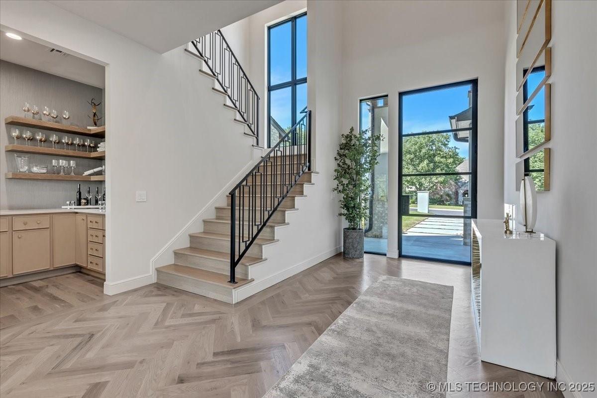 Image 4: view of entry from living room