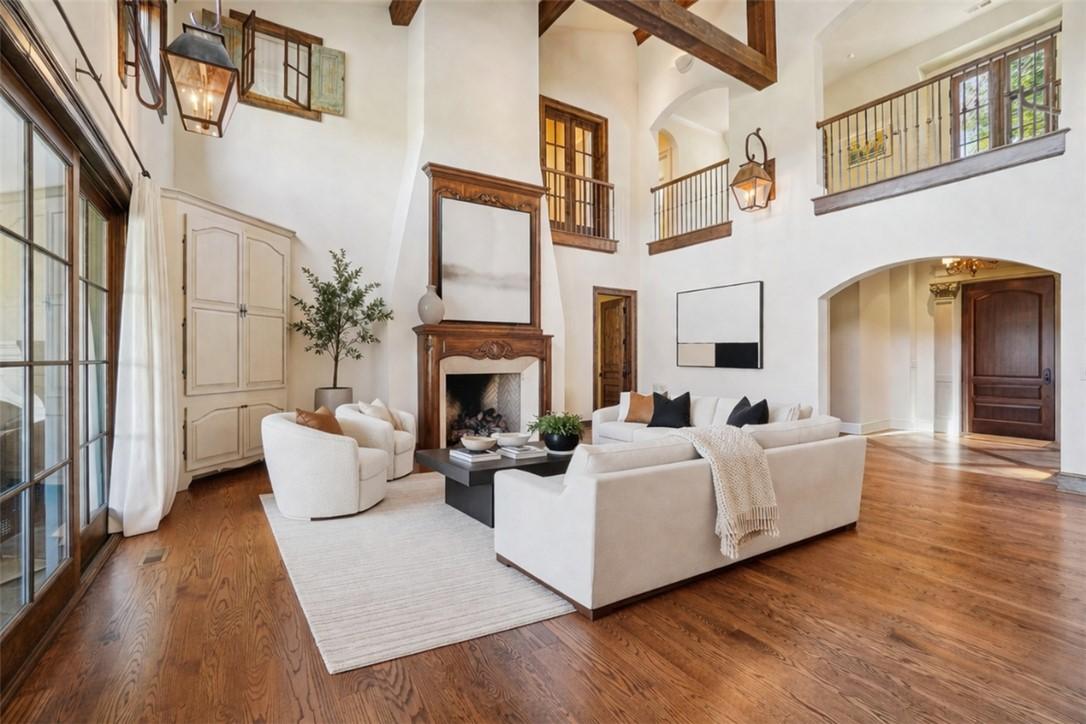 Image 4: Furniture and decor shown are digitally rendered a