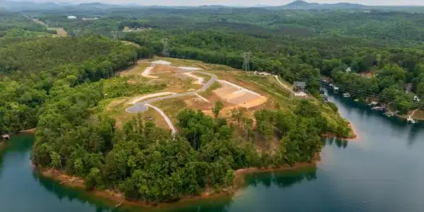 Image 4: A new lakeside development unfolds, offering prime