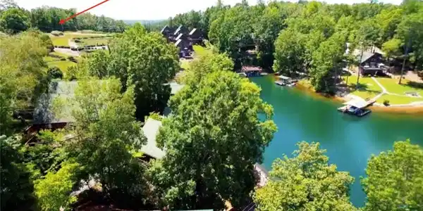 Image 3: A prime building site awaits, boasting scenic lake