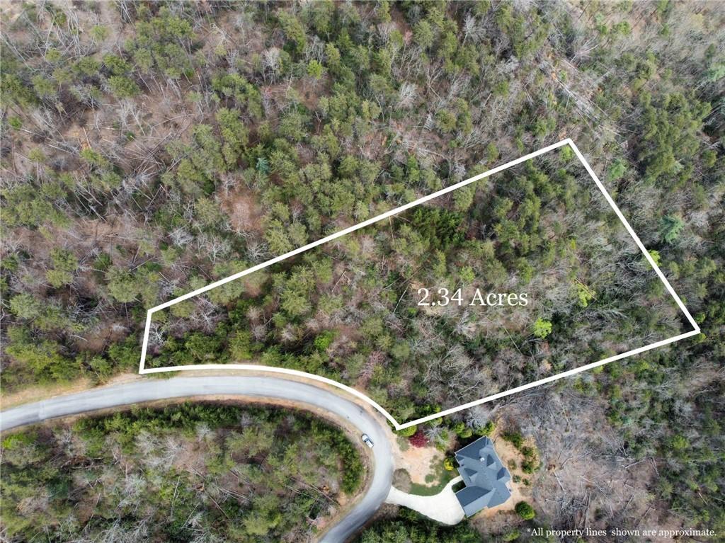 Image 3: Property lines depicted on aerial photographs may